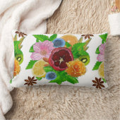 フルーツブーケ。 ランバークッション (ブランケット)