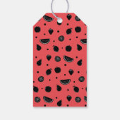フルーツプおもしろいンさくらんぼバレンタインギフトラベル ギフトタグ (裏面)