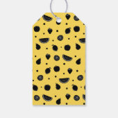 フルーツプおもしろいンアペリングバナナバレンタインギフトラベル ギフトタグ (裏面)