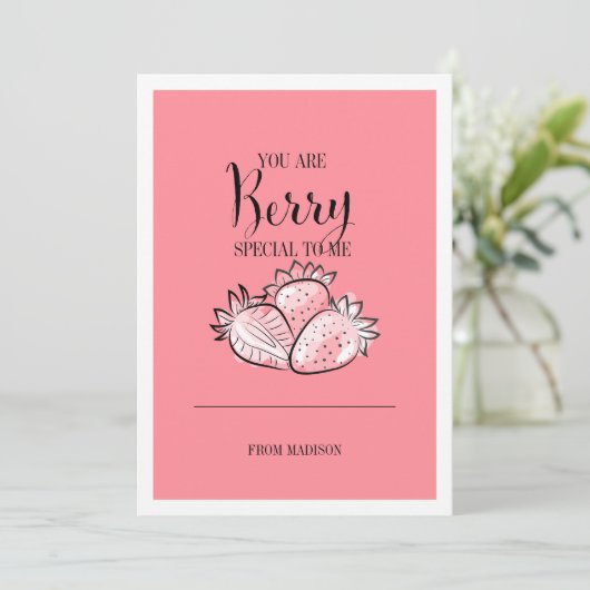 フルーツプおもしろいンベリースペシャルバレンタインカード シーズンカード (スタンド正面)