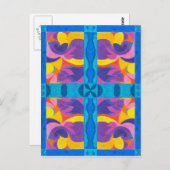 フルーツプレート ポストカード (正面/裏面)