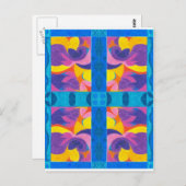 フルーツプレート ポストカード (正面/裏面)