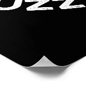 フルーツプ感じンダークBGで私をファジー ポスター (角)