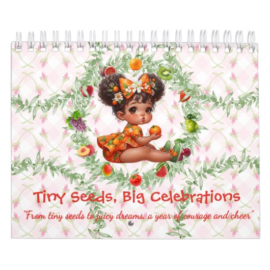 フルーツベイビー ワンダーランド  フルーツドレスの女の子 カレンダー (カバー)