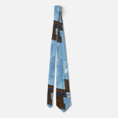 フルーツボウルbyフアン・グリス、ヴィンテージキュービズムはまだ生活 ネクタイ (裏面)