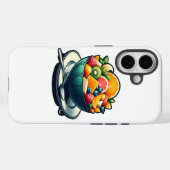 フルーツボ鮮やかールイラストレーションIphoneケース Case-Mate iPhoneケース (裏面 (横))