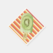 フルーツポスカラフルクルの夏クールの季節 スタンダードカクテルナプキン (角)