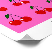 フルーツマーケットさくらんぼ ポスター (角)