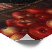 フルーツマーケット、1590年 ポスター (角)