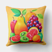 フルーツメカラフルドリー クッション (裏面)