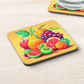 フルーツメカラフルドリー コースター (左側)