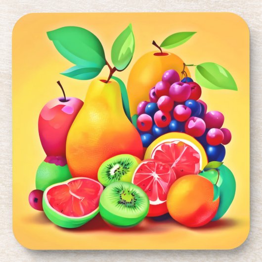 フルーツメカラフルドリー コースター (正面)