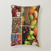 フルーツメドレーのアクセント枕 アクセントクッション (裏面(縦))