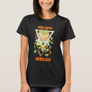 フルーツメモ女性用Tシャツ Tシャツ