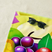 フルーツメ鮮やかドリーアート ビーチタオル (インサイチュ)