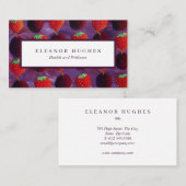 フルーツモダンいちご梅プロフェッショナル 名刺 (正面/裏面)