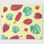 フルーツラッピング紙 ラッピングペーパー (フラット)