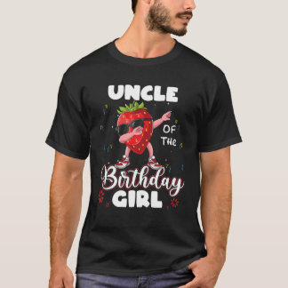 フルーツラバーズアンクルオブザ誕生日ガールストロベリー Tシャツ