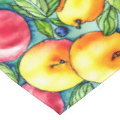 フルーツリンゴ梨の夏の水の色のパターン テーブルクロス (アングル)