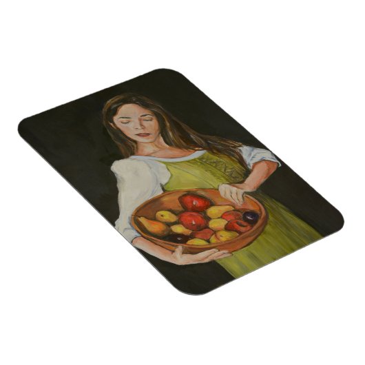 フルーツレディーアートフレキシブルマグネット マグネット (右側)