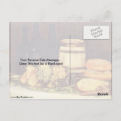 フルーツ付きスチルライフバイフランシスコデゴヤ ポストカード (裏面)