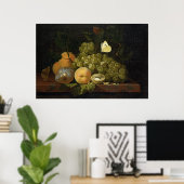 フルーツ勉強 ポスター (ホームオフィス)