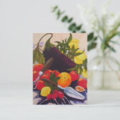 フルーツ及び野菜のメドレー ポストカード (スタンド正面)