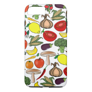 フルーツ及び野菜の電話箱 iPhone 8 PLUS/7 PLUSケース