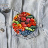 フルーツ及び野菜 缶バッジ (インサイチュ)