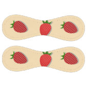 フルーツ夏期のイチゴ柄 ソフトボール (パネル)