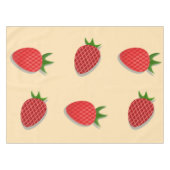 フルーツ夏期のイチゴ柄 テーブルクロス (正面(横))