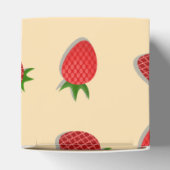 フルーツ夏期のイチゴ柄 フェイバーボックス (上部)