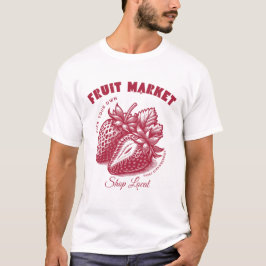フルーツ市場でお好きなものをどうぞ Tシャツ