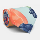 フルーツ水の色のパタカラフルーン ネクタイ (ロール)