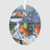 フルーツ皿が付いている静物画 オーナメント (正面)