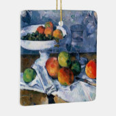 フルーツ皿が付いている静物画 セラミックオーナメント (右)