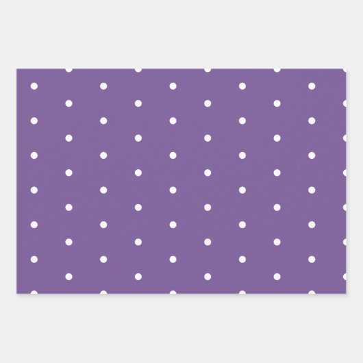 フルーツ盛り合わせと紫 ラッピングペーパーシート (正面)