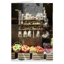 フルーツ立場の空白のなカード