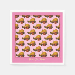 フルーツ紙ナプキンス スタンダードカクテルナプキン