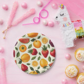 フルーツ紙プレート ペーパープレート (パーティー)