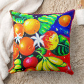 フルーツ素晴らし星空。買今 クッション (ブランケット)