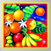 フルーツ素晴らし星空。買今 ポスター (正面)