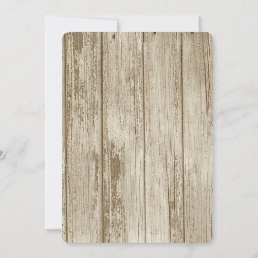 フルーツ素朴とフラワーハーベスト結婚式招待状 招待状 (裏面)