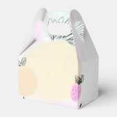 フルーツ誕生日ハンドウォーターカラードードルパーティー フェイバーボックス (裏面サイド)