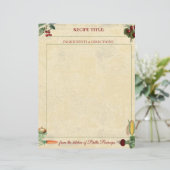 フルーツ野菜パーソナライズされたレシピレターヘッド (スタンド正面)