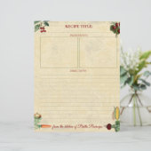 フルーツ野菜パーソナライズされたレシピレターヘッド (スタンド正面)