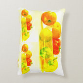 「フルーツ野菜」かわいい写真。買今 アクセントクッション (裏面(縦))