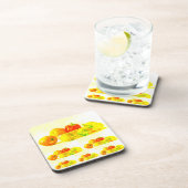 「フルーツ野菜」かわいい写真。買今 コースター (右側)