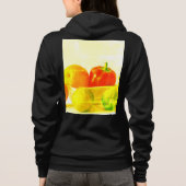 「フルーツ野菜」かわいい写真。買今 パーカ (裏面)