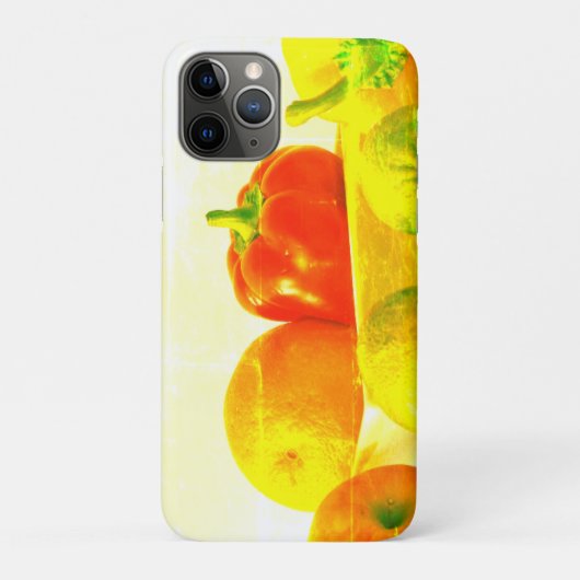 「フルーツ野菜」かわいい写真。買今 Case-Mate iPhoneケース (裏)